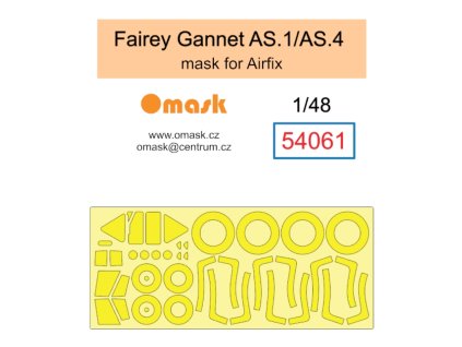 1/48 Fairey Gannet AS.1/AS.4 maska (AirFix) 40 2562