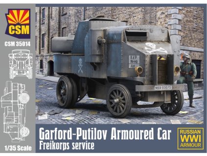 Garford-Putilov Armoured Car - Freikorps Service 40 2543