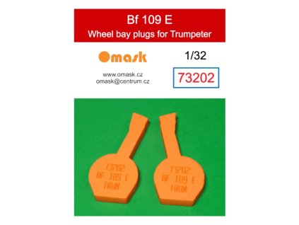 73202 1/32 Bf 109 E wheel bay plugs (for Trumpeter) 40 2252