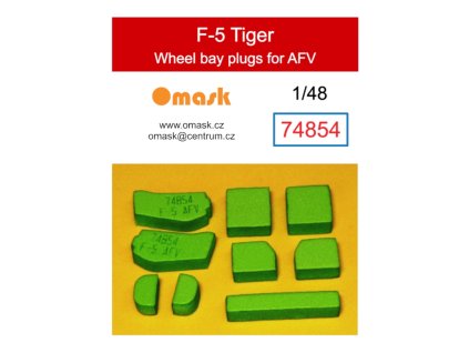 74854 1/48 F-5 Tiger wheel bay plugs (for AFV) 40 2311