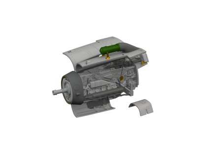 Bf 109G-2/G-4 motor 40 2226
