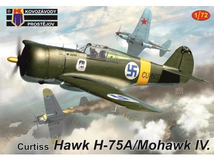 Curtiss Hawk H-75A / Mohawk IV. (3x camo) 1:72 40 2158