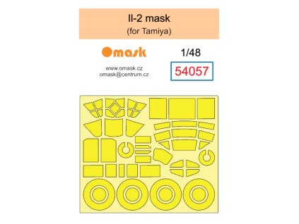 54057 1:48 Il-2 mask (for Tamiya) 40 2031