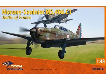 Morane-Saulnier MS.406C.1 ´Battle of France´ 1:48 40 2007