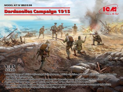 Dardanelles Campaign 1915, DIORAMA SET 1:35 40 1990