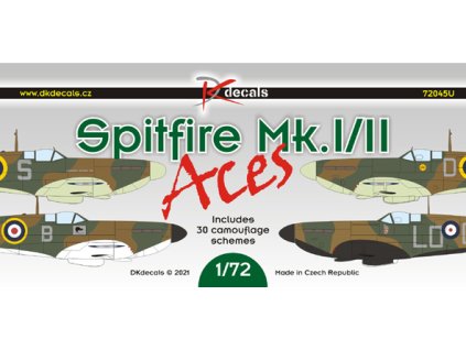 Spitfire Mk.I/II Aces 1:72 40 1957