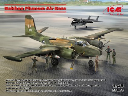 Nakhon Phanom Air Base (B-26K, O-2, 5 fig.) 1:48 40 1913