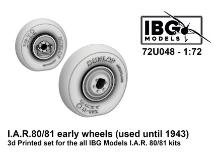Early wheels for I.A.R 80/81 1:72 40 1812