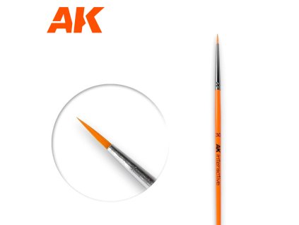 3/0 Round Brush. Synthetic
 - kulatý štětec 40 1689
