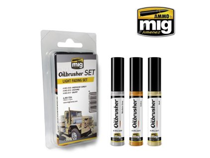 Light Fading OILBRUSHER SET 40 1616