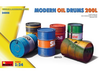 Modern Oil Drums 200L 1:24 40 1635