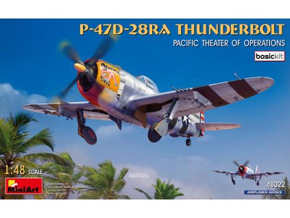 P-47D-28RA THUNDERBOLT. PACIFIC THEATER OF OPERATIONS. BASIC KIT 1:48 40 1641