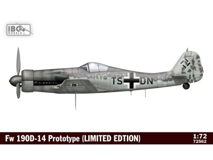 Focke-Wulf Fw 190D-14 Prototype 1:72 40 1213