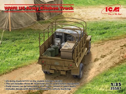 US Army WWII Kitchen Truck 1:35 40 1163