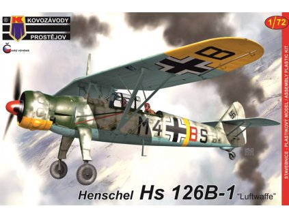 Henschel Hs-126B-1 ´Luftwaffe´ (3x camo) 1:72 40 1132