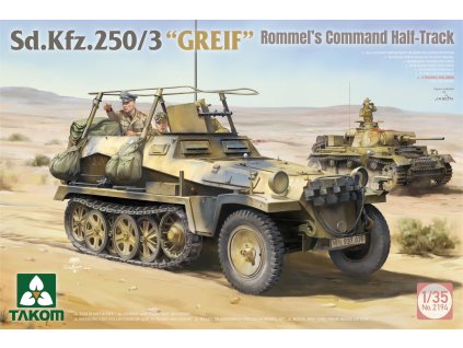 Sd.Kfz.250/3 ´GREIF´ Rommel´s Command Half-Track 1:35 40 852