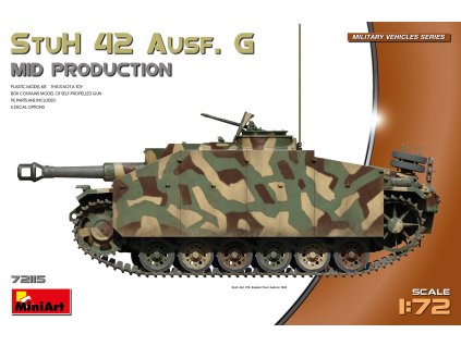 StuH 42 Ausf.G Mid Production 1:72 40 741