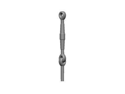Napínáky s ukotvením - typ B 7,5mm 40 540
