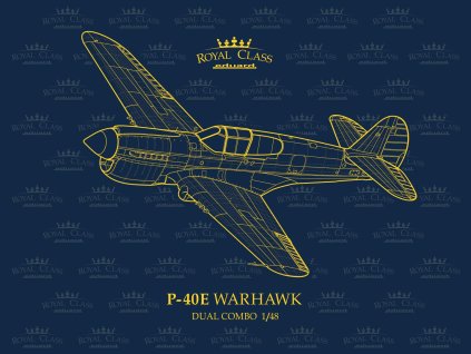 P-40E Warhawk - Royal Class (dual combo) 1:48 40 496