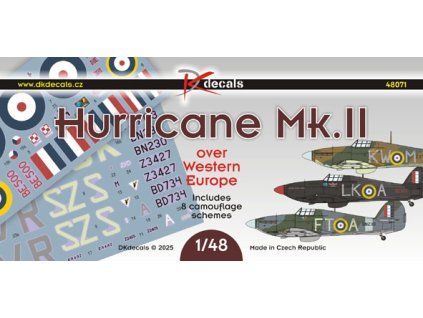 Hurricane Mk.II over Western Europe 1:48 40 356