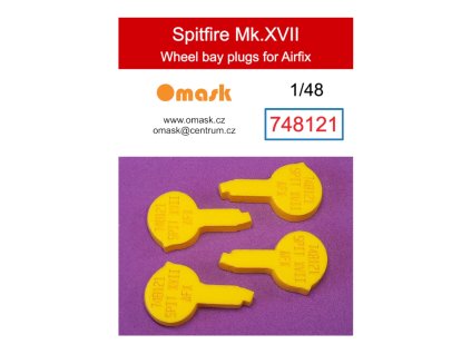 748121 1/48 Spitfire Mk.XVII wheel bay plugs (for Airfix) 40 17