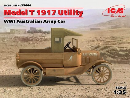 Model T 1917 Utility, WWI Australian Army Car 40 10446