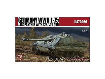 JAGDPANZER E-75 WITH 128/L55 GUN 1:72 40 10737