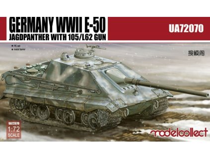 JAGDPANZER E-50 WITH 105/L62 GUN 1:72 40 10738
