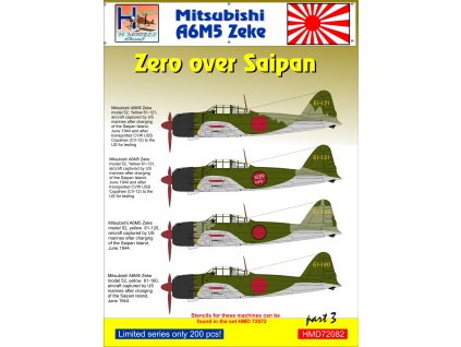 Mitsubishi A6M5 Zeke Zero over Saipan part 3 40 9668