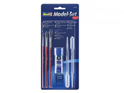 Sada štětec 3ks  kulatý + čistič + pipeta 2 ks 40 9846