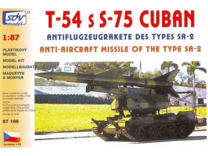 T-54 s protiletadlovou střelou S-75 Cuban 40 10151