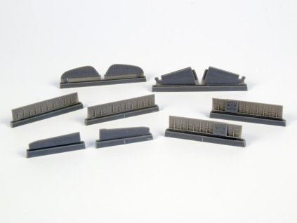 P-40 Control Surfaces for Special Hobby Kit 40 10247
