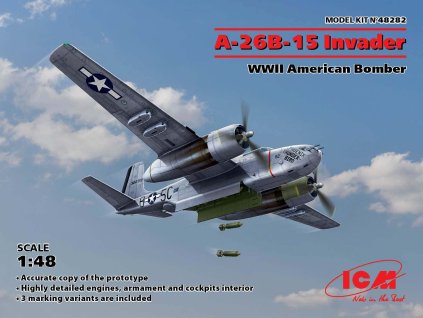 A-26B-15 Invader WWII American Bomber 40 7984