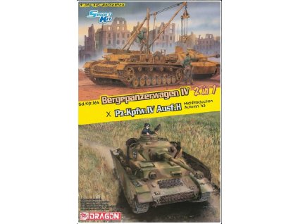 Bergepanzerwagen IV / Pz.Kpfw.IV Ausf.H Mid Prdouction (2 in 1) (1:35) 40 7601