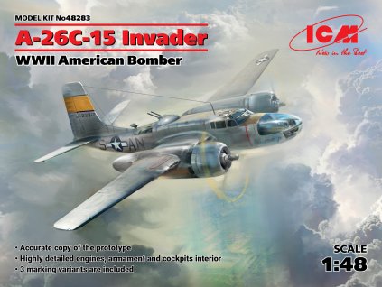 A-26C-15 Invader WWII American Bomber 40 7640