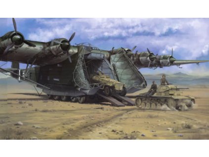 ME323 E2 Gigant - Luftwaffe Transpoter w Sd.Kfz 250 & Panzer II Ausf. F 40 7750