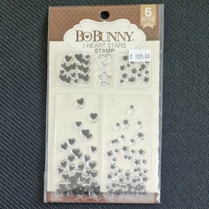 Sada silikonových RAZÍTEK (srdíčka, hvězdičky)