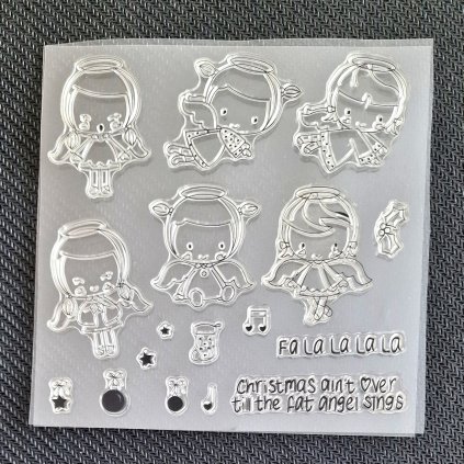 Sada silikonových RAZÍTEK (andělky)