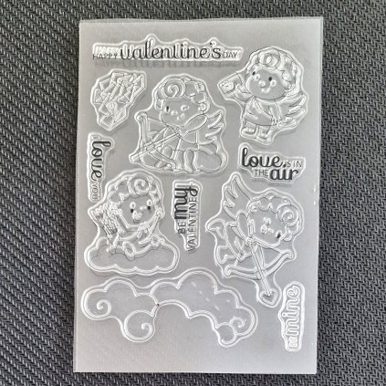 Sada silikonových RAZÍTEK (andělíčci)