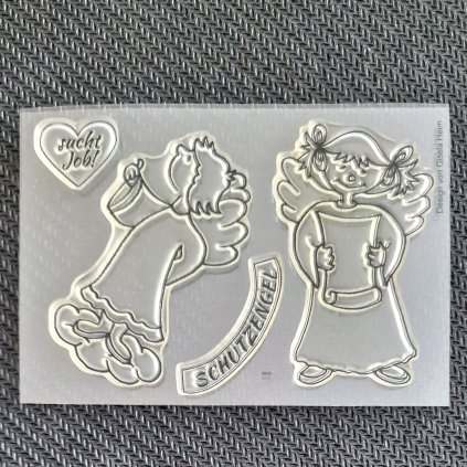 Sada silikonových RAZÍTEK (andělky)