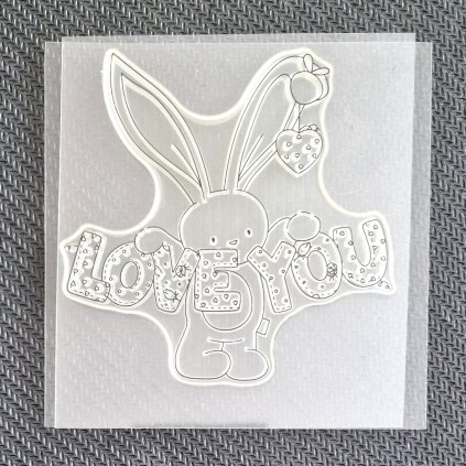 Silikonové RAZÍTKO (zajíček)