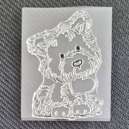 Silikonové RAZÍTKO (pejsek)