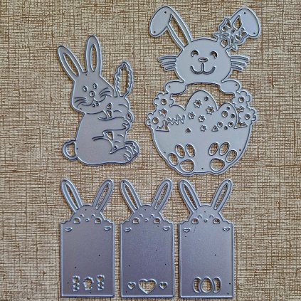 BigShot kovová šablona (5 ks) - š. 1/3