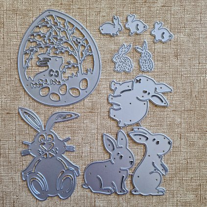 BigShot kovová šablona (10 ks) - š. 1/5