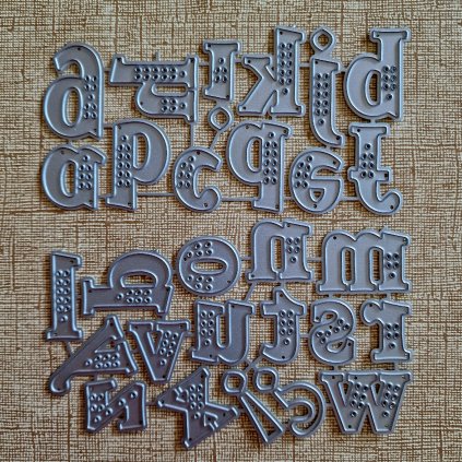 BigShot kovová šablona (28 ks) - š. 2/19