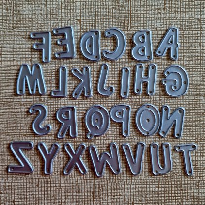 BigShot kovová šablona (26 ks) - š. 2/10