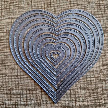 BigShot kovová šablona (10 ks) - š. 6/39