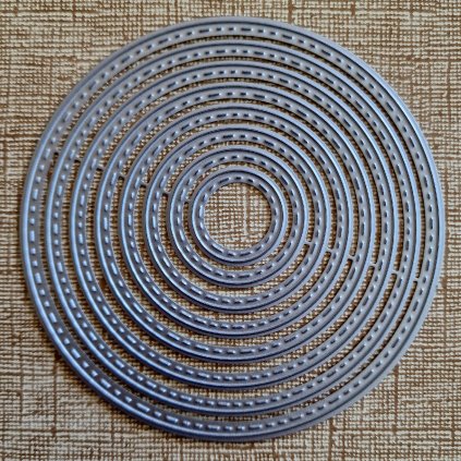 BigShot kovová šablona (8 ks) - š. 6/26