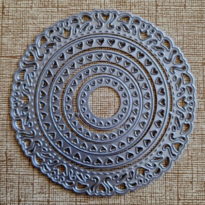 BigShot kovová šablona (5 ks) - š. 6/25