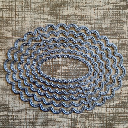 BigShot kovová šablona (6 ks) - š. 6/23